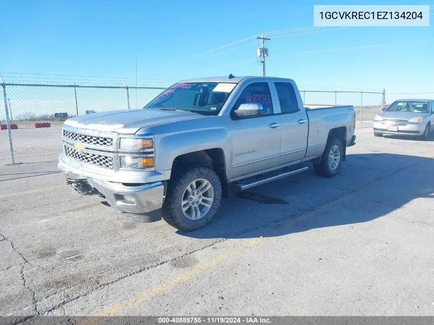 2014 Chevrolet Silverado 1500 1Lt VIN: 1GCVKREC1EZ134204 Lot: 40889755