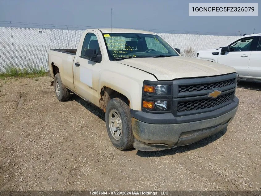 2015 Chevrolet Silverado 1500 VIN: 1GCNCPEC5FZ326079 Lot: 12057684