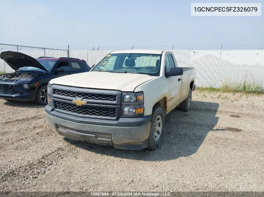 2015 Chevrolet Silverado 1500 VIN: 1GCNCPEC5FZ326079 Lot: 12057684