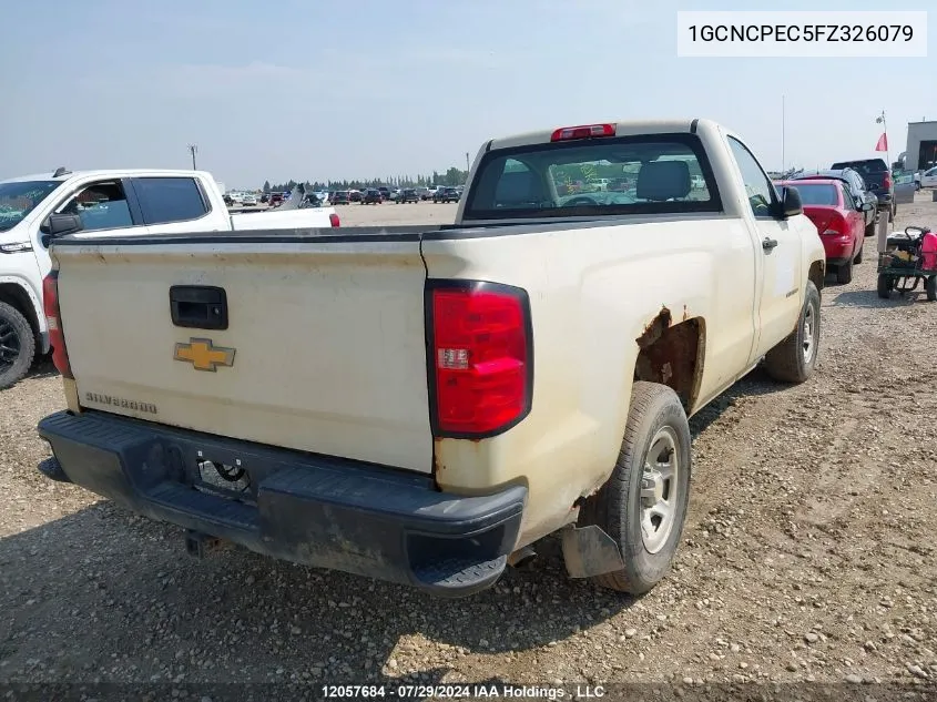 1GCNCPEC5FZ326079 2015 Chevrolet Silverado 1500