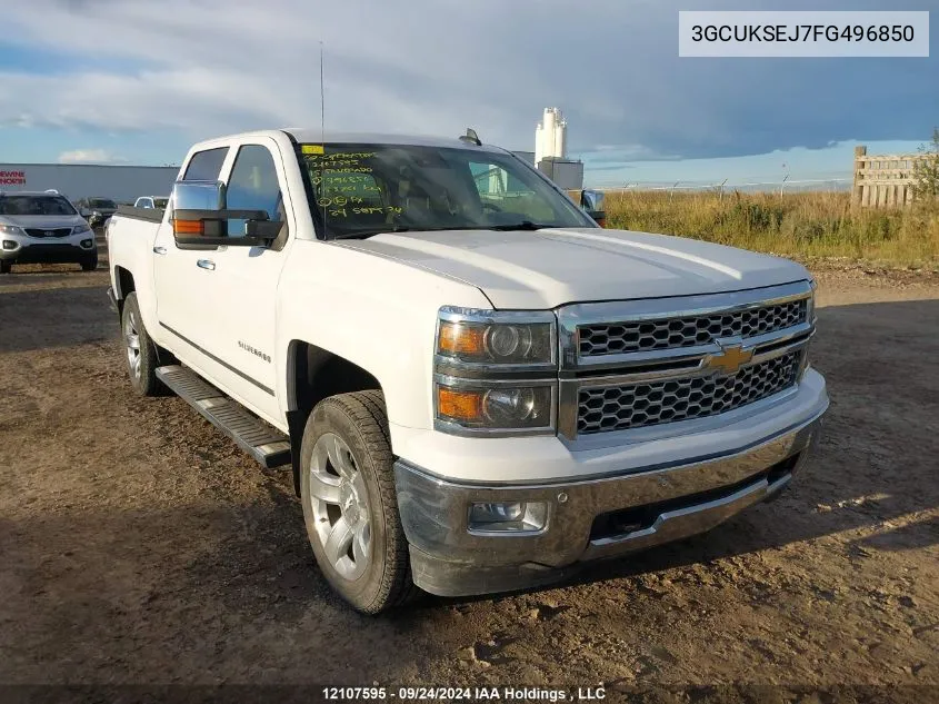 3GCUKSEJ7FG496850 2015 Chevrolet Silverado 1500