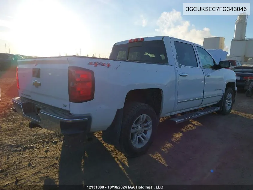 3GCUKSEC7FG343046 2015 Chevrolet Silverado 1500