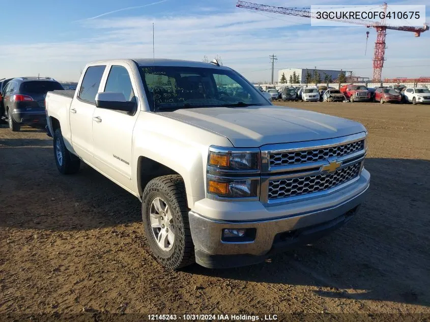 2015 Chevrolet Silverado 1500 VIN: 3GCUKREC0FG410675 Lot: 12145243