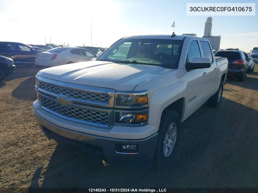 2015 Chevrolet Silverado 1500 VIN: 3GCUKREC0FG410675 Lot: 12145243