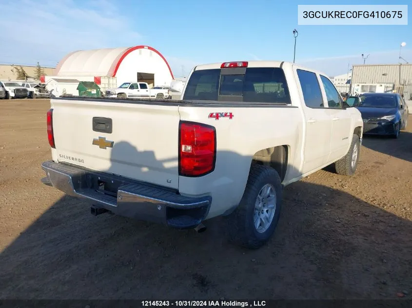 2015 Chevrolet Silverado 1500 VIN: 3GCUKREC0FG410675 Lot: 12145243