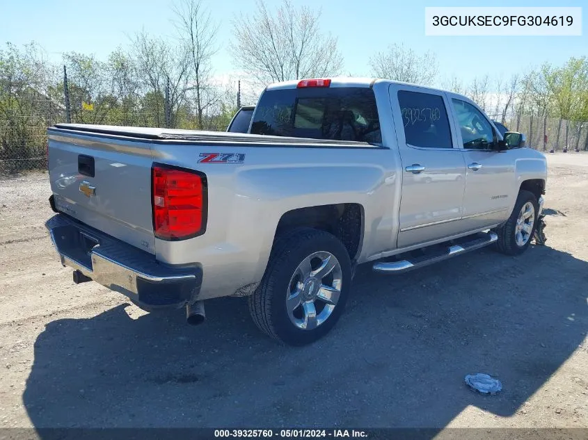 3GCUKSEC9FG304619 2015 Chevrolet Silverado 1500 2Lz