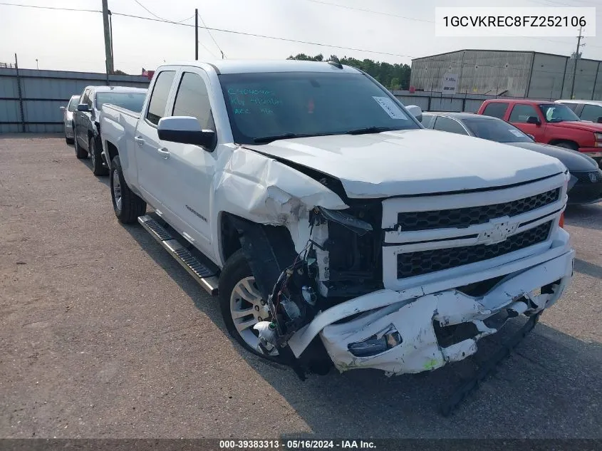 2015 Chevrolet Silverado 1500 1Lt VIN: 1GCVKREC8FZ252106 Lot: 39383313