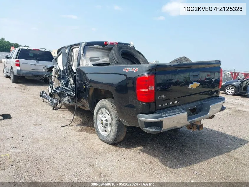 1GC2KVEG7FZ125328 2015 Chevrolet Silverado 2500Hd Lt