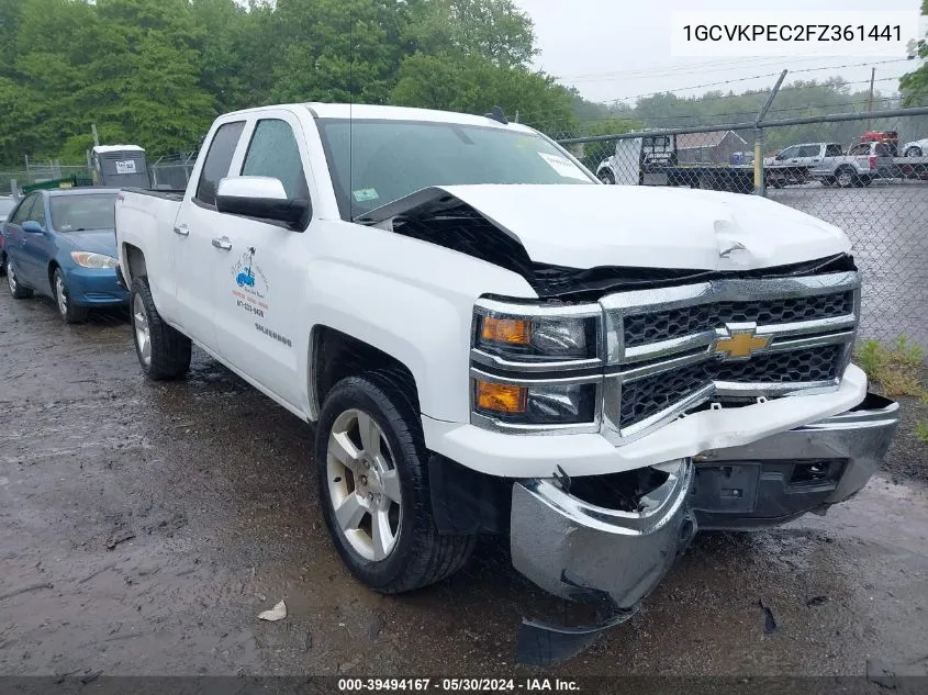 2015 Chevrolet Silverado 1500 Ls VIN: 1GCVKPEC2FZ361441 Lot: 39494167