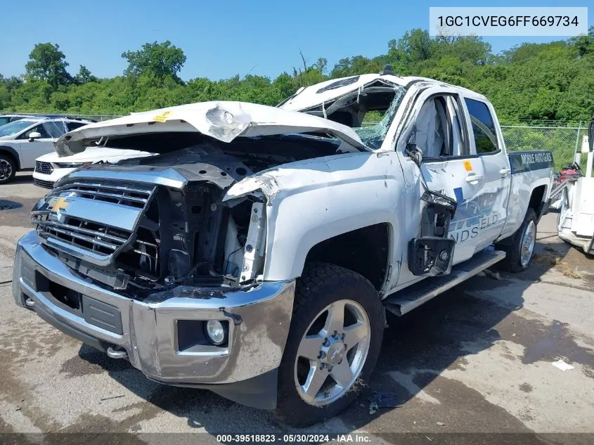 2015 Chevrolet Silverado 2500Hd Lt VIN: 1GC1CVEG6FF669734 Lot: 40372571