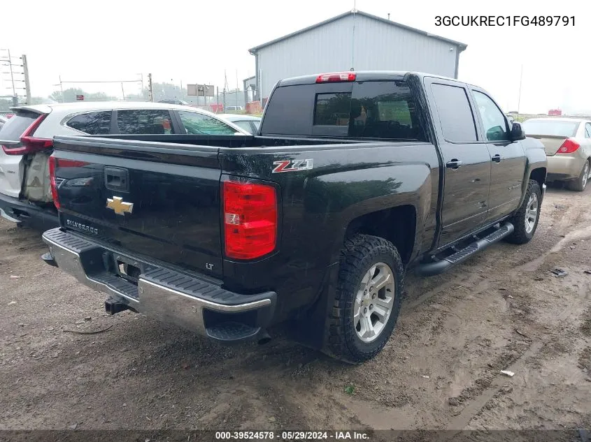 3GCUKREC1FG489791 2015 Chevrolet Silverado 1500 2Lt