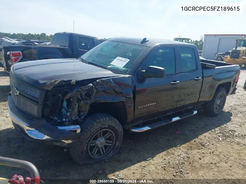 1GCRCPEC5FZ189615 2015 Chevrolet Silverado 1500 Wt