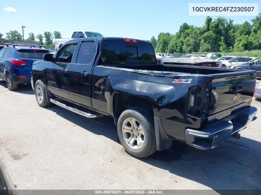 2015 Chevrolet Silverado 1500 2Lt VIN: 1GCVKREC4FZ230507 Lot: 39575031