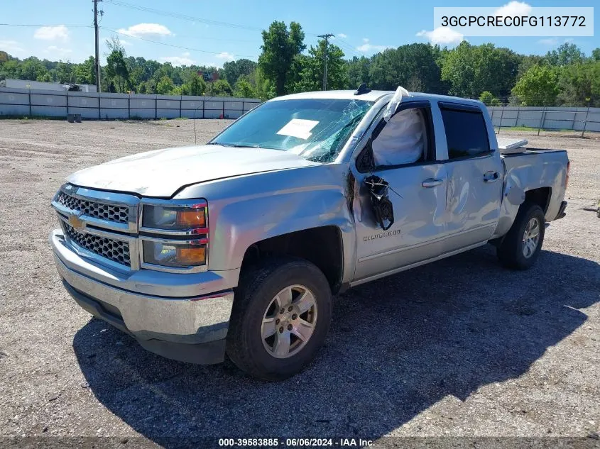 3GCPCREC0FG113772 2015 Chevrolet Silverado 1500 1Lt