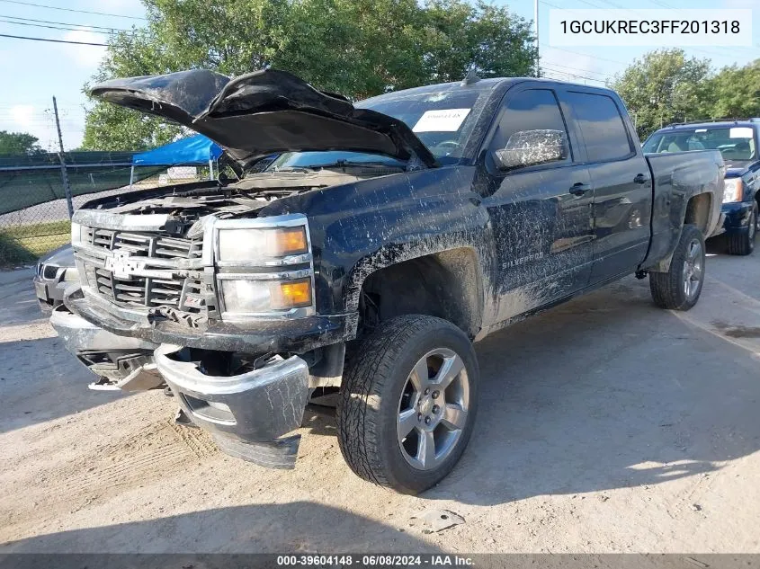 1GCUKREC3FF201318 2015 Chevrolet Silverado 1500 2Lt