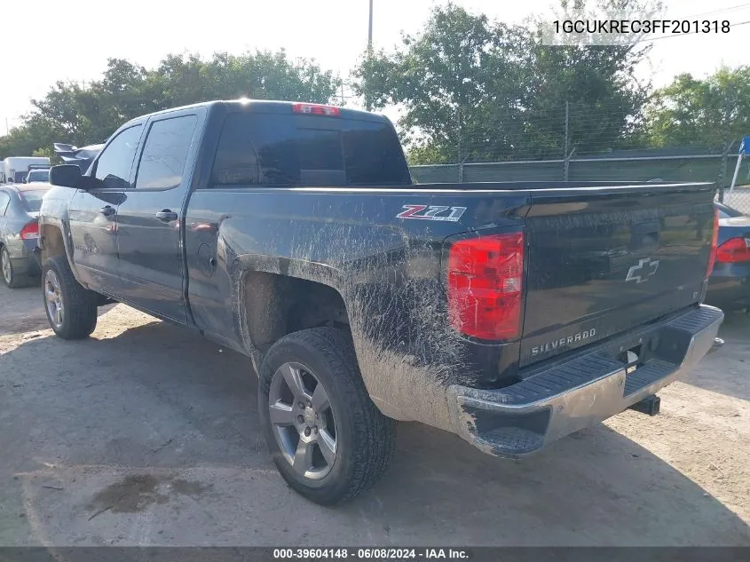 1GCUKREC3FF201318 2015 Chevrolet Silverado 1500 2Lt