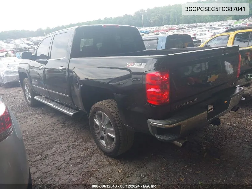 3GCPCSEC5FG387041 2015 Chevrolet Silverado 1500 1Lz