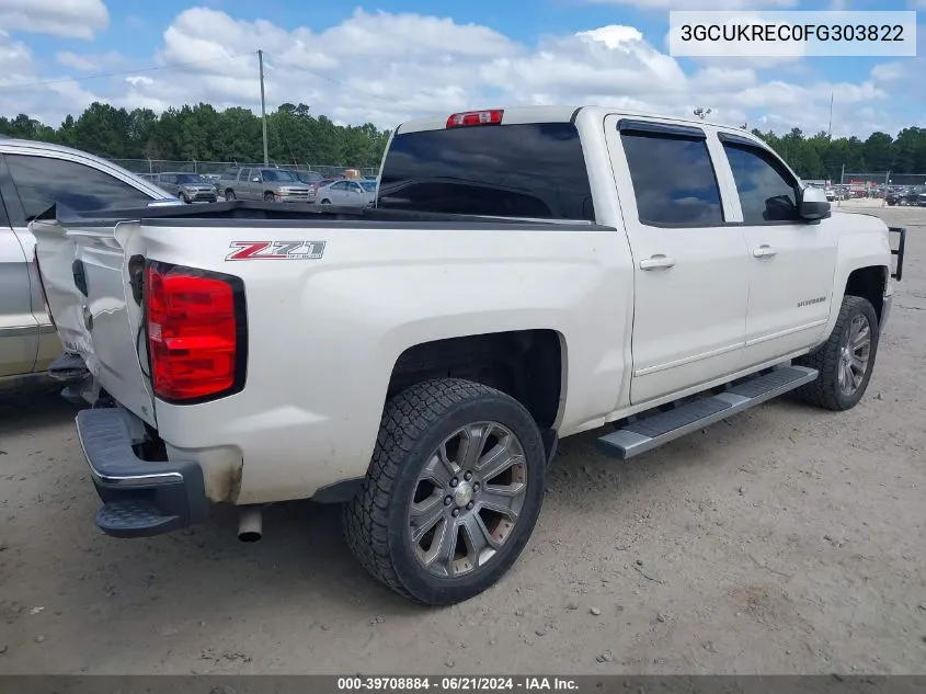 2015 Chevrolet Silverado K1500 Lt VIN: 3GCUKREC0FG303822 Lot: 39708884