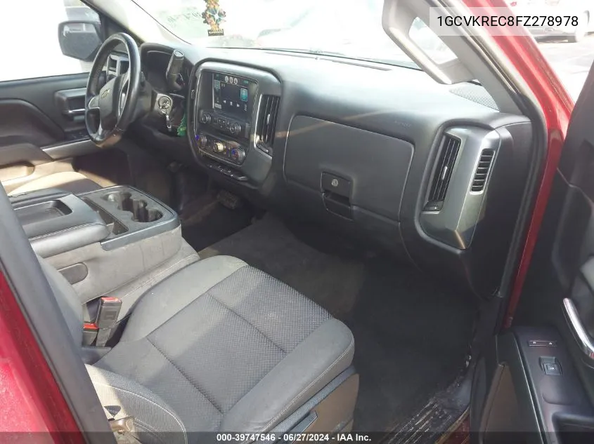 1GCVKREC8FZ278978 2015 Chevrolet Silverado 1500 1Lt