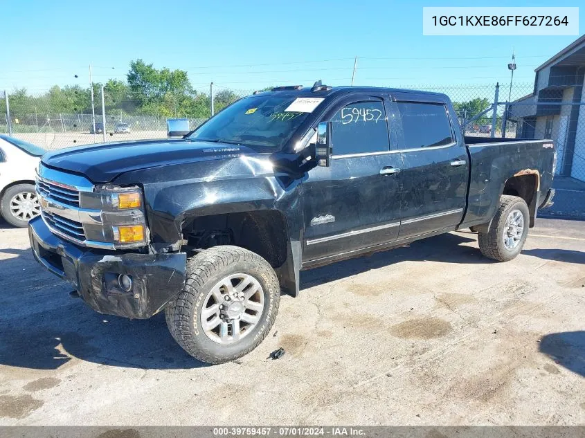 2015 Chevrolet Silverado 2500Hd High Country VIN: 1GC1KXE86FF627264 Lot: 39759457