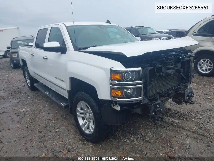 2015 Chevrolet Silverado 1500 1Lz/2Lz VIN: 3GCUKSECXFG255561 Lot: 39815704