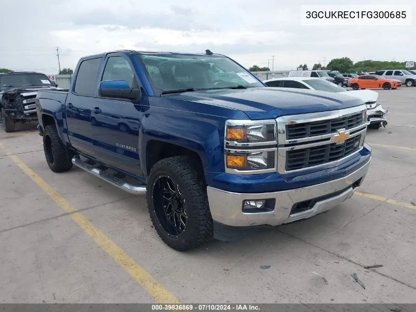 3GCUKREC1FG300685 2015 Chevrolet Silverado 1500 2Lt