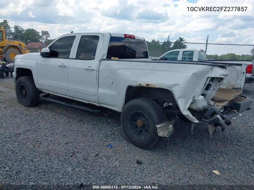 2015 Chevrolet Silverado 1500 1Lt VIN: 1GCVKREC2FZ277857 Lot: 39850315