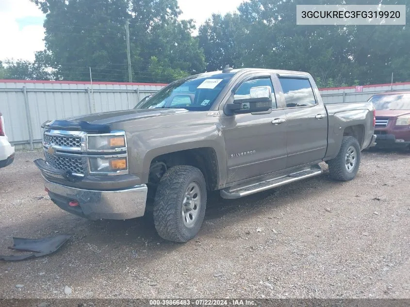 3GCUKREC3FG319920 2015 Chevrolet Silverado 1500 1Lt