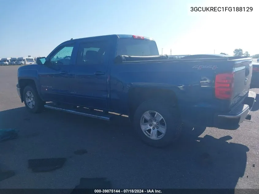 2015 Chevrolet Silverado 1500 1Lt VIN: 3GCUKREC1FG188129 Lot: 39875144