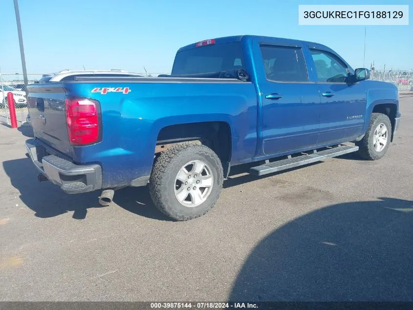 2015 Chevrolet Silverado 1500 1Lt VIN: 3GCUKREC1FG188129 Lot: 39875144