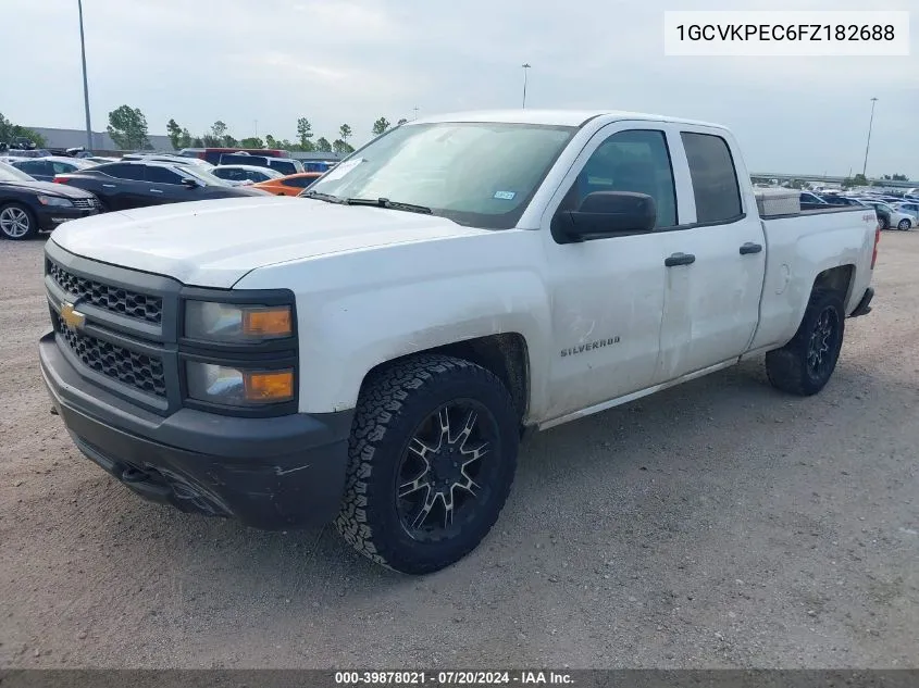 1GCVKPEC6FZ182688 2015 Chevrolet Silverado 1500 Wt