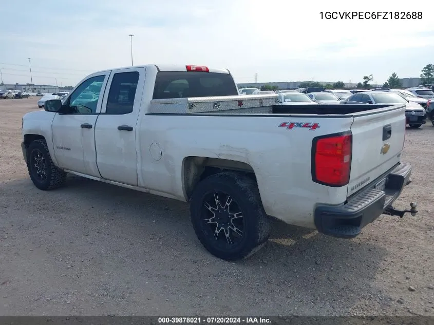 1GCVKPEC6FZ182688 2015 Chevrolet Silverado 1500 Wt