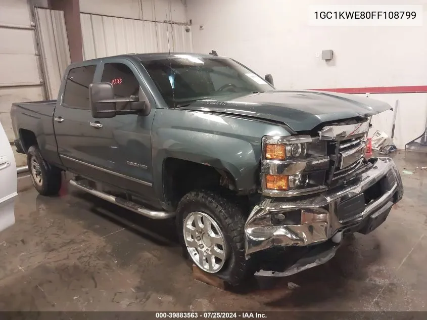 2015 Chevrolet Silverado 2500Hd Ltz VIN: 1GC1KWE80FF108799 Lot: 39883563