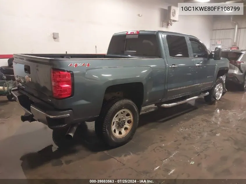 1GC1KWE80FF108799 2015 Chevrolet Silverado 2500Hd Ltz