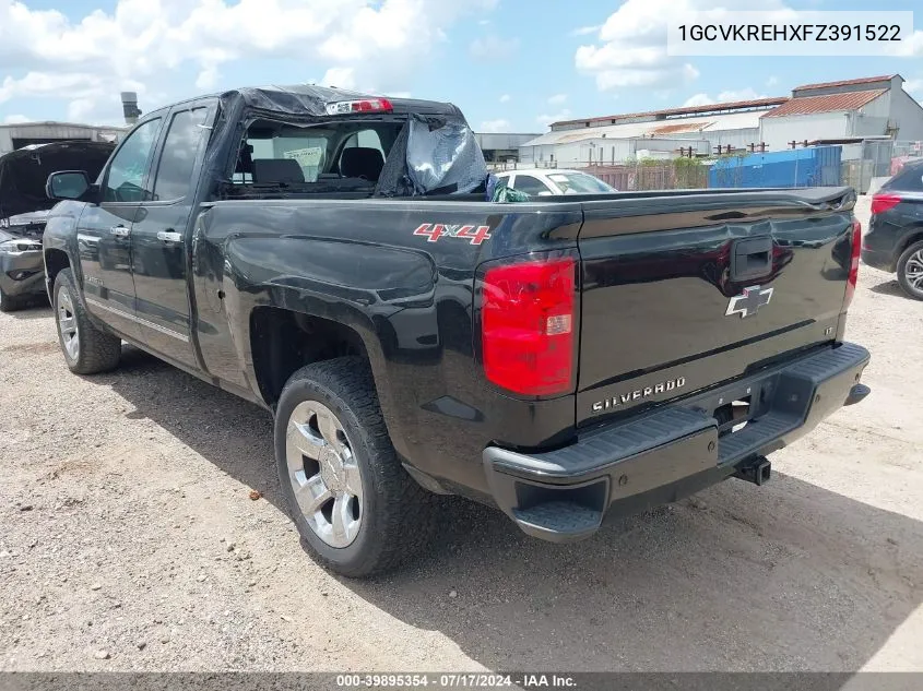 2015 Chevrolet Silverado 1500 1Lt VIN: 1GCVKREHXFZ391522 Lot: 39895354