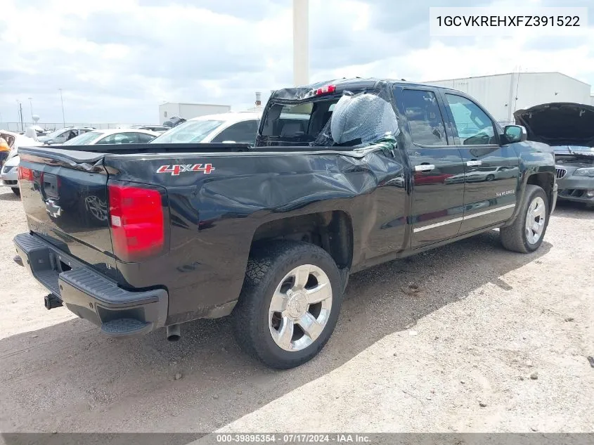 1GCVKREHXFZ391522 2015 Chevrolet Silverado 1500 1Lt