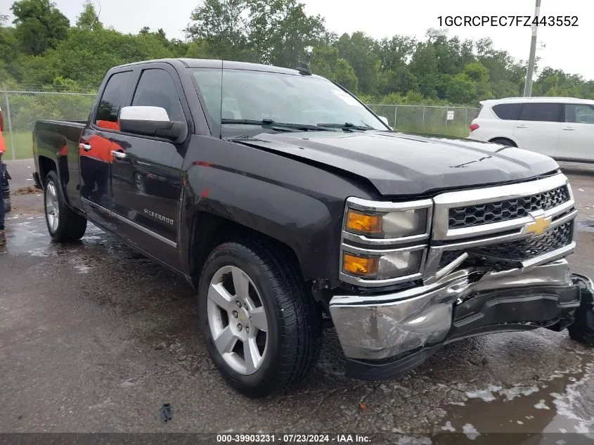 2015 Chevrolet Silverado 1500 Ls VIN: 1GCRCPEC7FZ443552 Lot: 39903231