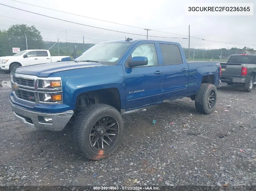 3GCUKREC2FG236365 2015 Chevrolet Silverado 1500 2Lt