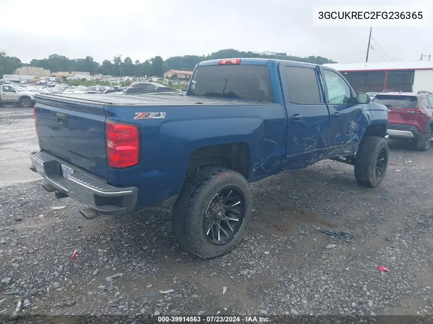 3GCUKREC2FG236365 2015 Chevrolet Silverado 1500 2Lt