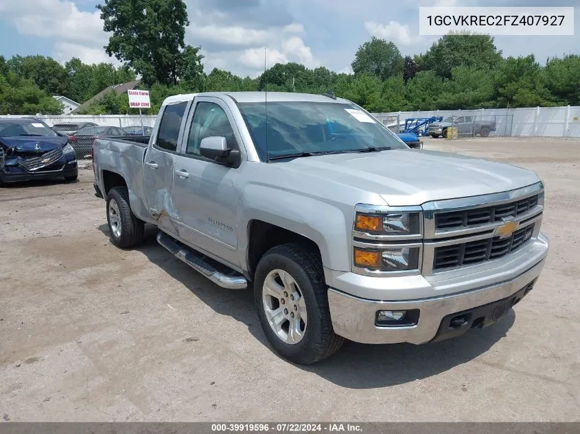 1GCVKREC2FZ407927 2015 Chevrolet Silverado 1500 2Lt