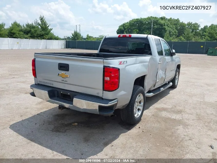 1GCVKREC2FZ407927 2015 Chevrolet Silverado 1500 2Lt