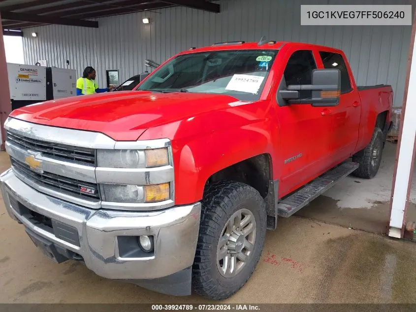 2015 Chevrolet Silverado 2500Hd Lt VIN: 1GC1KVEG7FF506240 Lot: 39924789