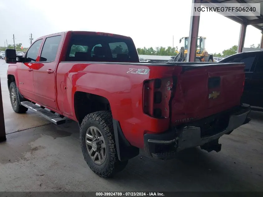 2015 Chevrolet Silverado 2500Hd Lt VIN: 1GC1KVEG7FF506240 Lot: 39924789