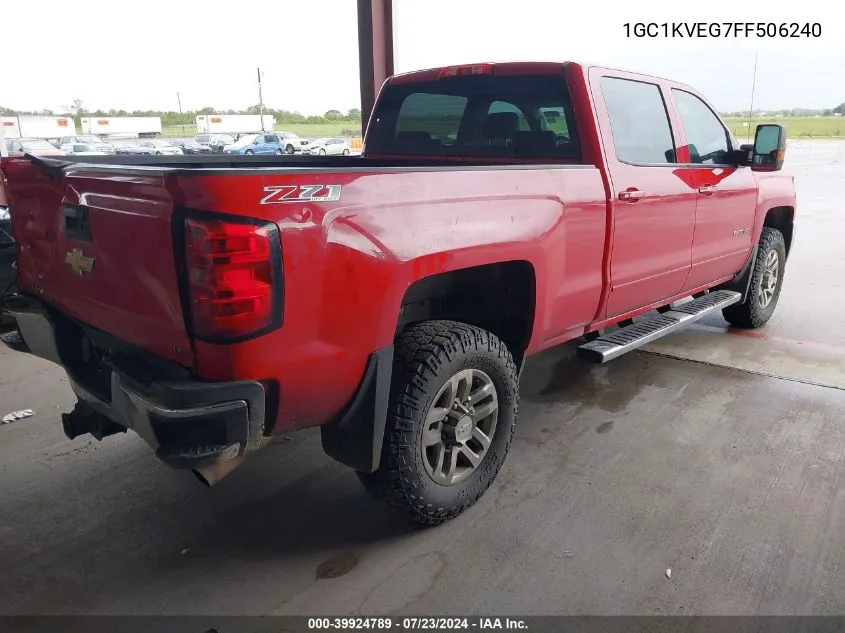 1GC1KVEG7FF506240 2015 Chevrolet Silverado 2500Hd Lt