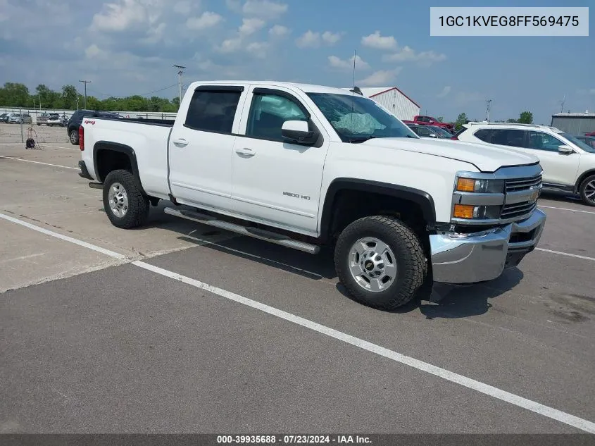 2015 Chevrolet Silverado 2500Hd Lt VIN: 1GC1KVEG8FF569475 Lot: 39935688