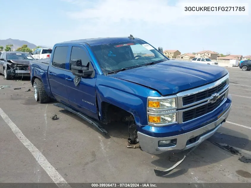 2015 Chevrolet Silverado 1500 2Lt VIN: 3GCUKREC1FG271785 Lot: 39936473