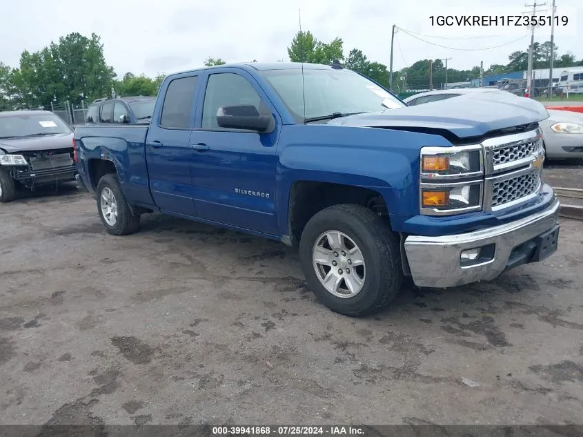 2015 Chevrolet Silverado 1500 1Lt VIN: 1GCVKREH1FZ355119 Lot: 39941868