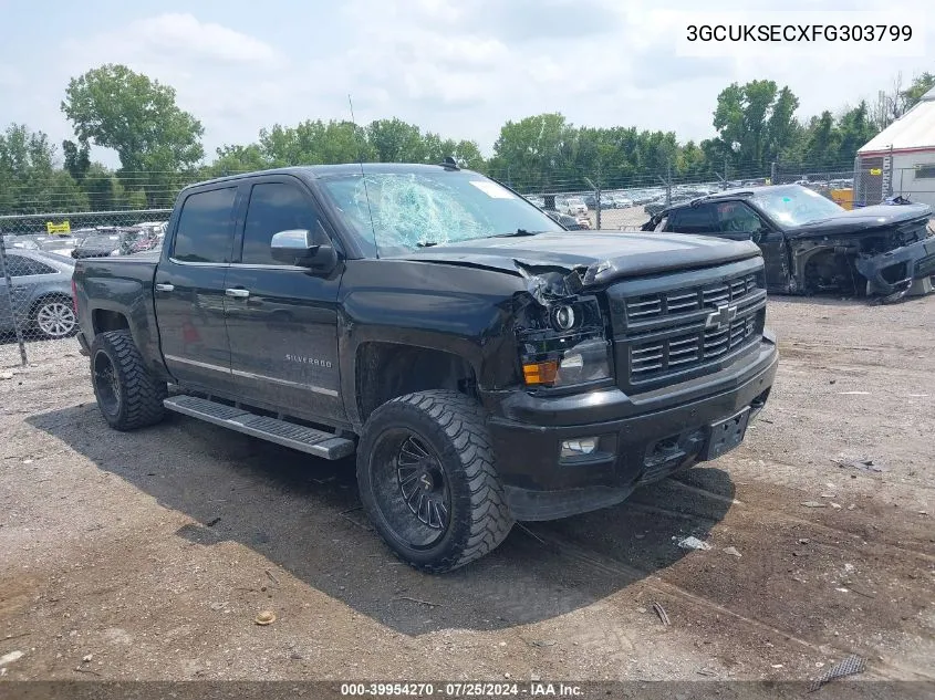 2015 Chevrolet Silverado 1500 1Lz VIN: 3GCUKSECXFG303799 Lot: 39954270