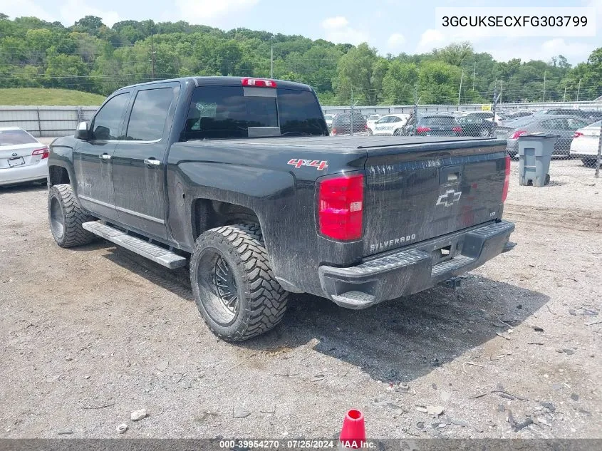 2015 Chevrolet Silverado 1500 1Lz VIN: 3GCUKSECXFG303799 Lot: 39954270