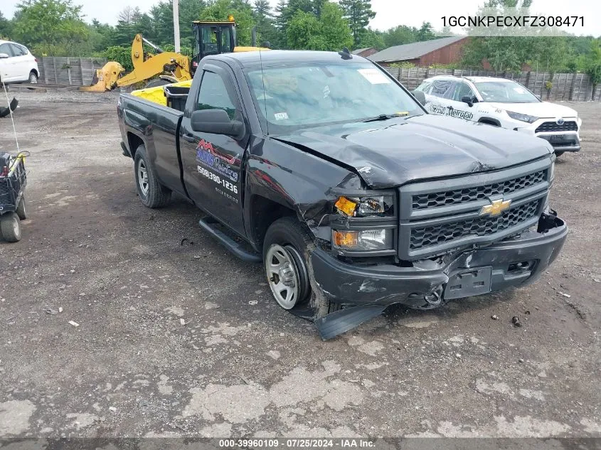 2015 Chevrolet Silverado 1500 Wt VIN: 1GCNKPECXFZ308471 Lot: 39960109